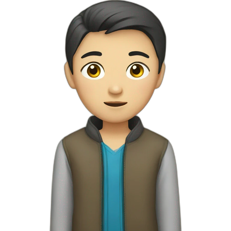 Kazakh boy emoji
