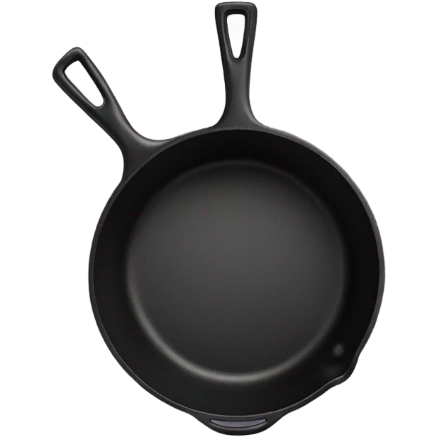 cast iron skillet emoji