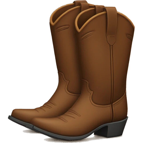 cowgirl boots emoji