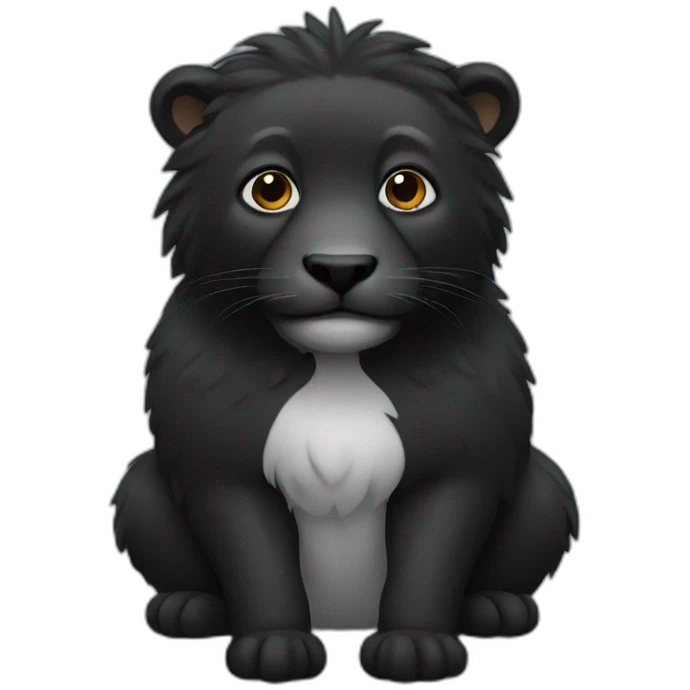 Black animal emoji