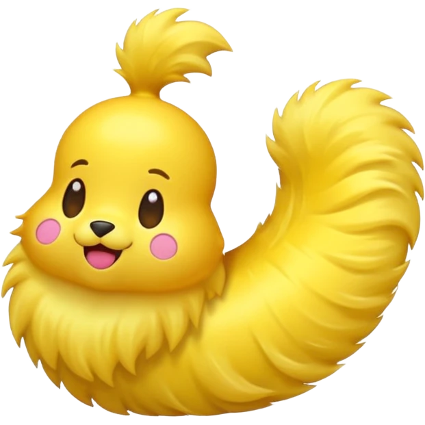 tails but inflated emoji emoji