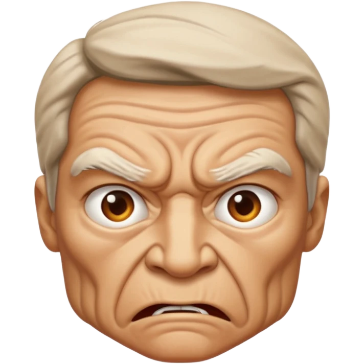 Visage en colère  emoji