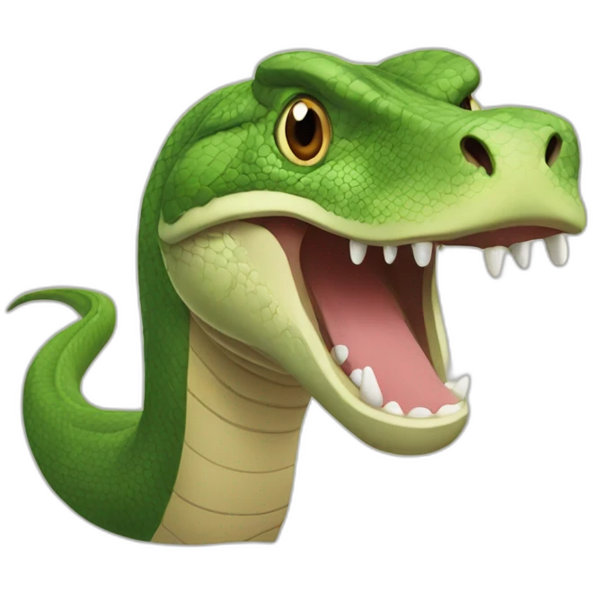 Snake Komodo Dragon emoji