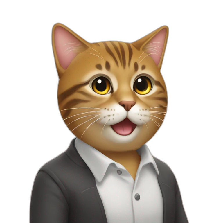 Chat sur chat emoji