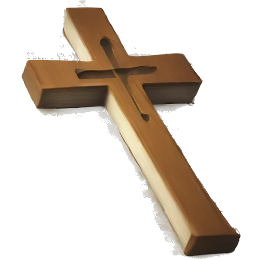 bible with cross emoji