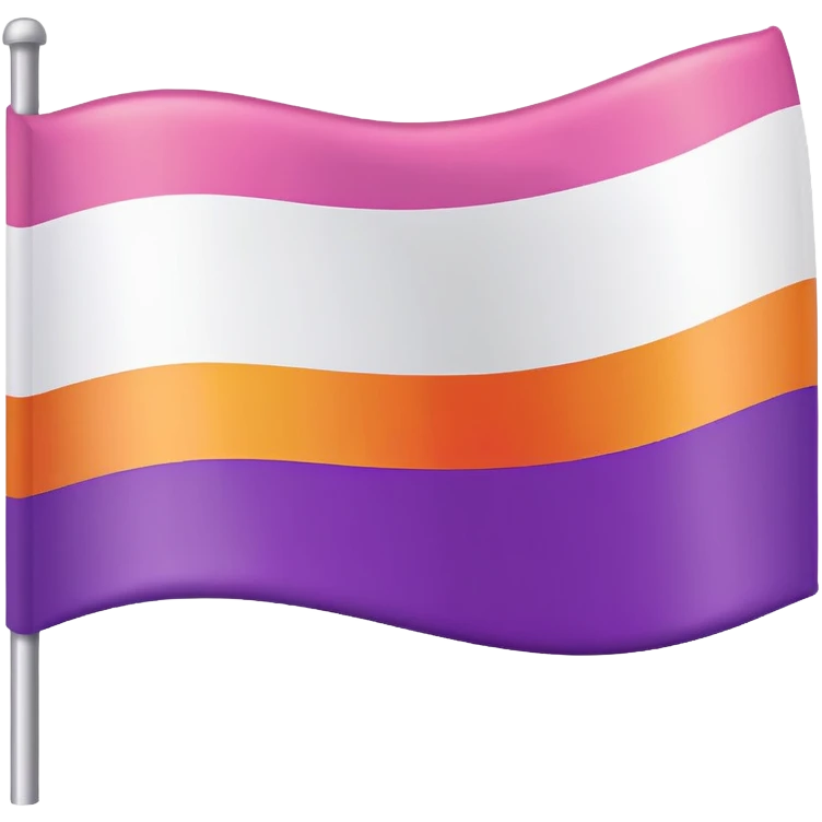 Lesbian flag emoji
