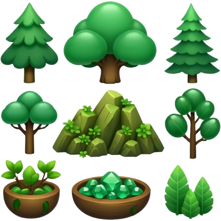 Make this a green theme emoji