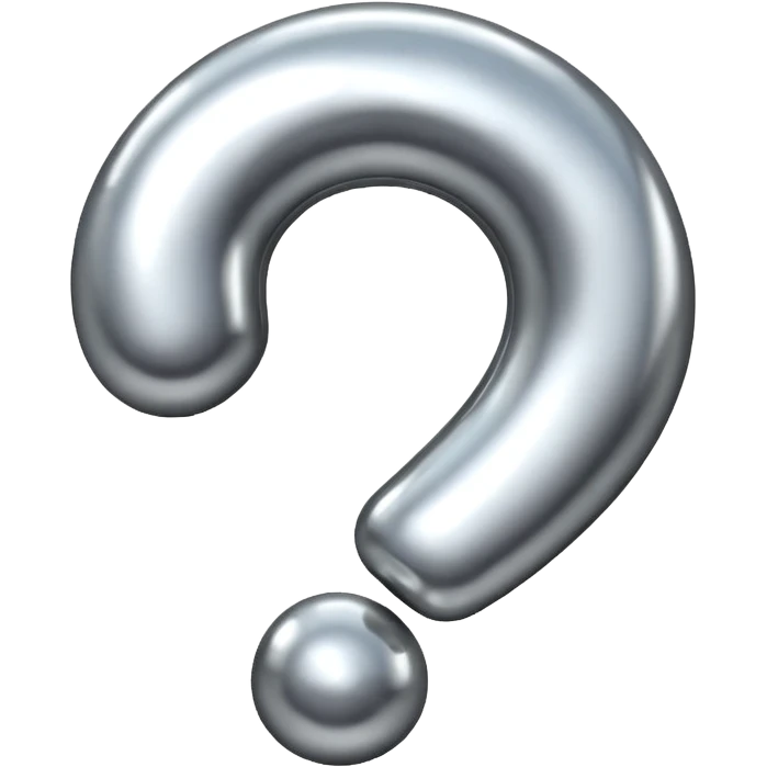 Question marks emoji