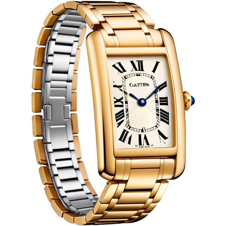 Cartier tank americaine emoji