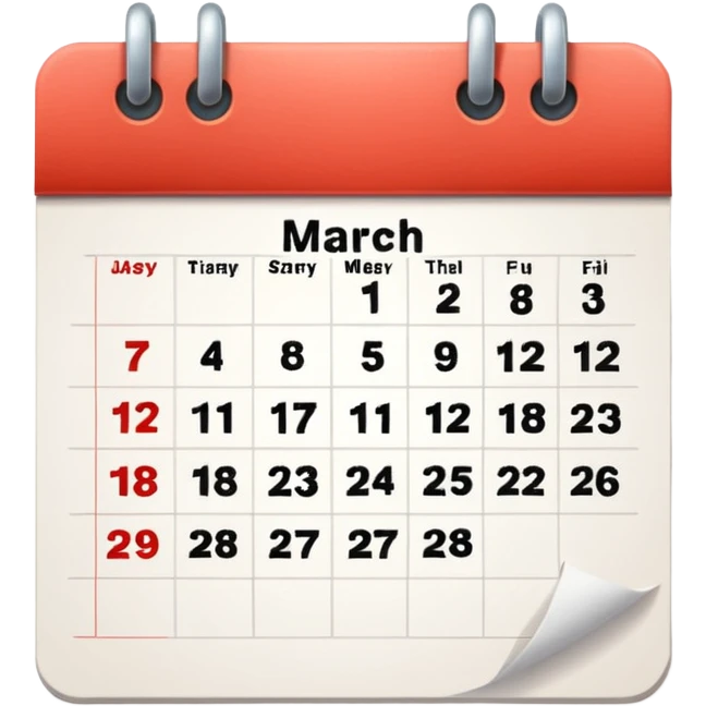 dia 1 de marzo emoji