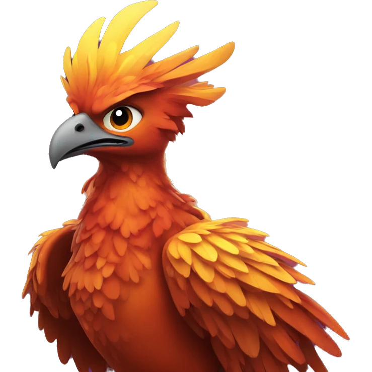 The Phoenix Bird emoji