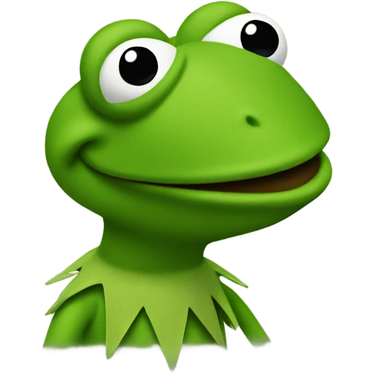 Kermit the  frog  emoji