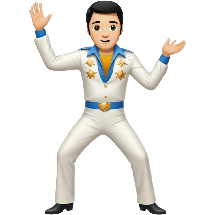 Elvis dancing emoji