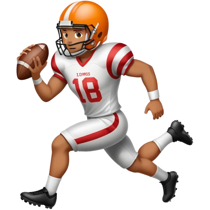 playing football emoji