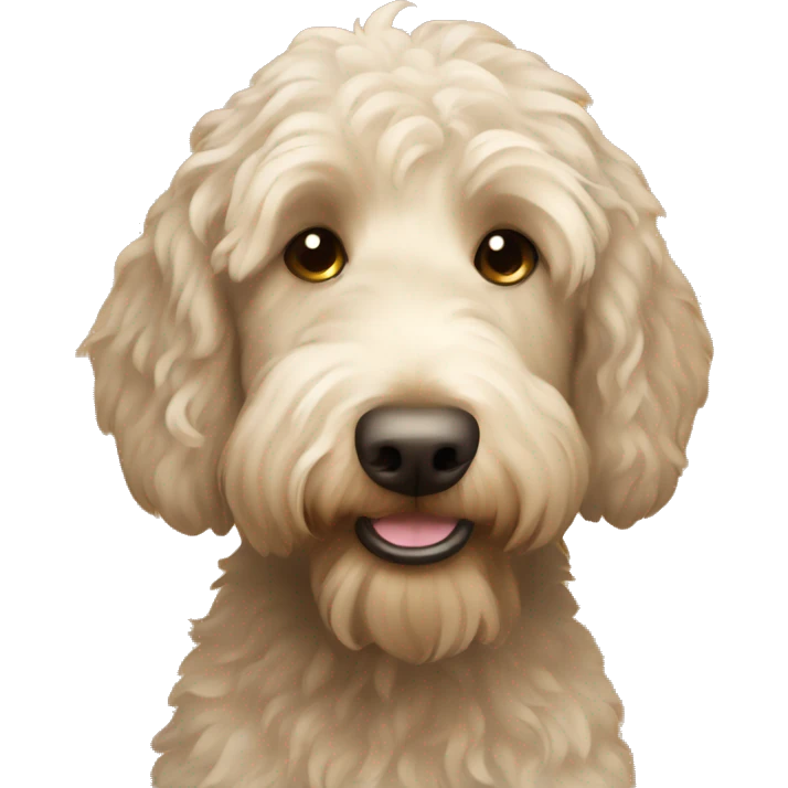 Labradoodle  emoji