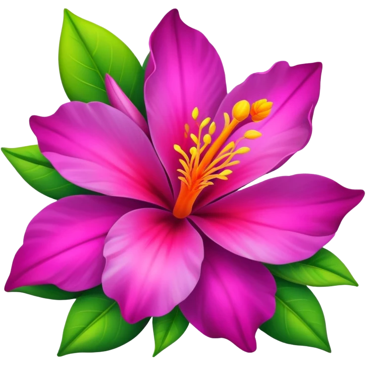 Exotic flowers emoji