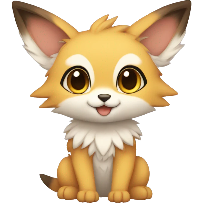 Anthro Chibi-style-Fur-Sona-Fakémon Full Body emoji