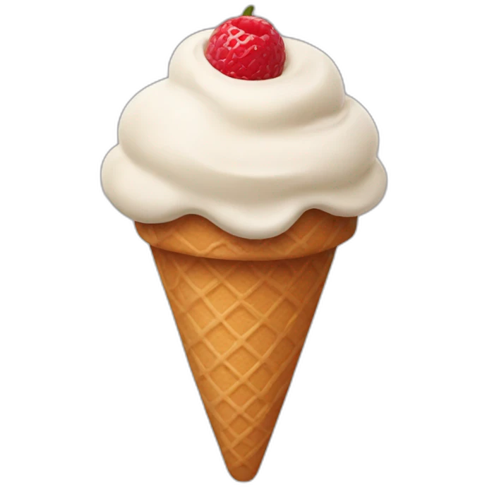 sometimes ice-cream emoji