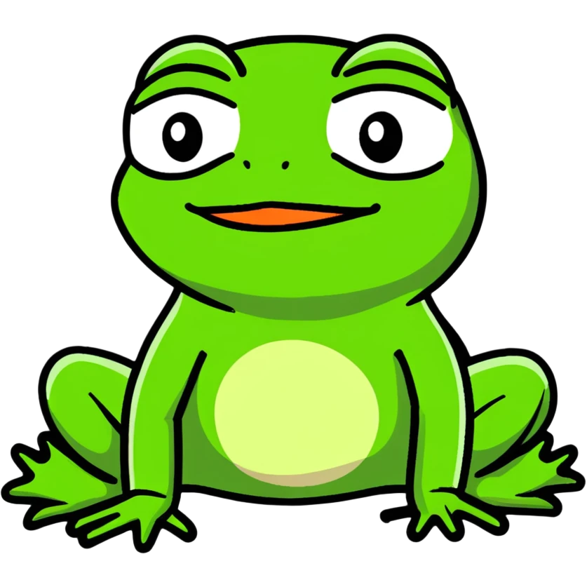 Pepe the Frog emoji