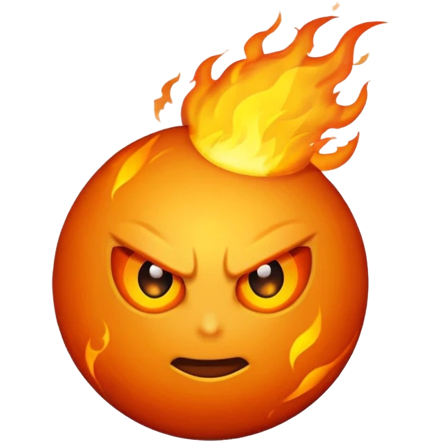 Boule de feu emoji
