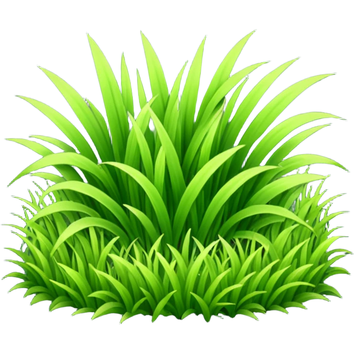 piece of short grass emoji