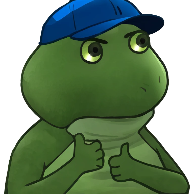 Guy with arms crossed holding neck emoji