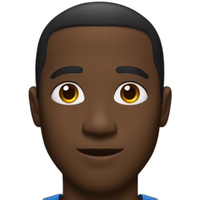 Black guy emoji