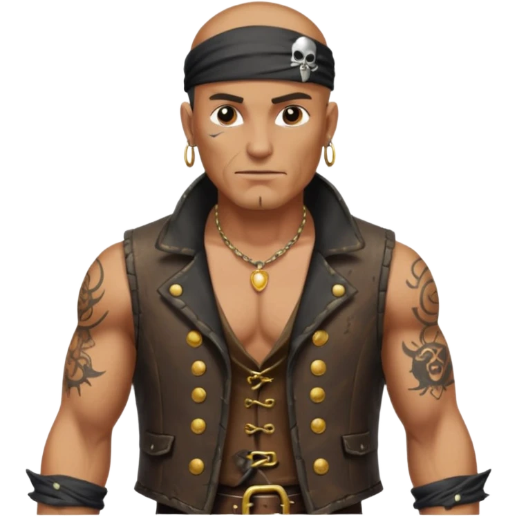 Pirate body emoji
