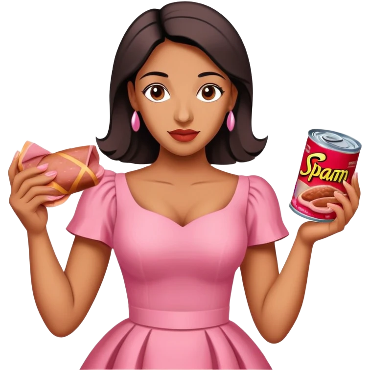 picasso abstract art mona lisa SPAM MEAT painting  emoji