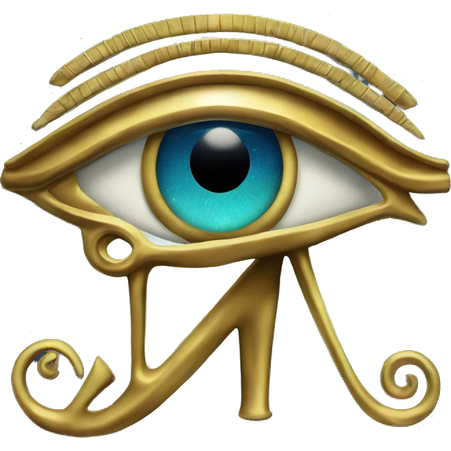 Eye of Ra , cosmic emoji