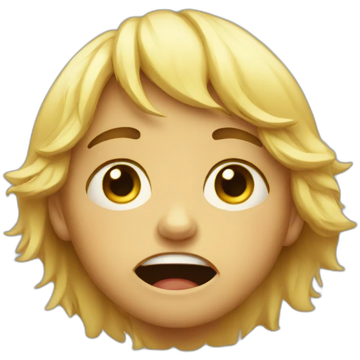 Crying kid emoji
