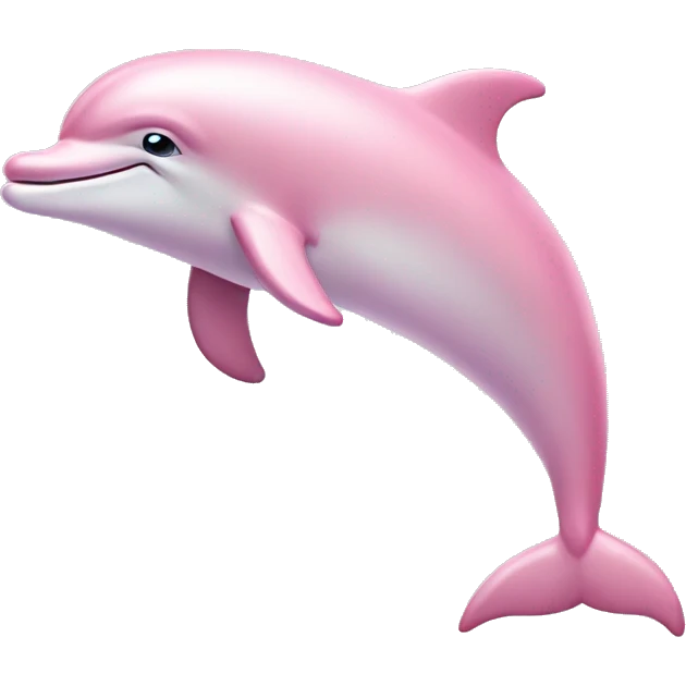 Pastel-pink-colors-dolphin emoji