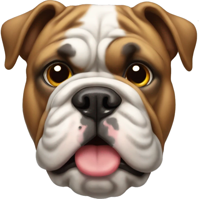 bulldog inglés emoji