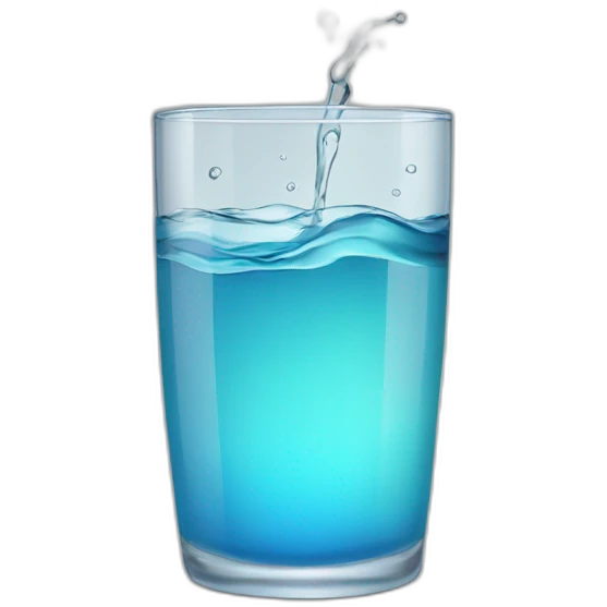 Verre d'eau emoji
