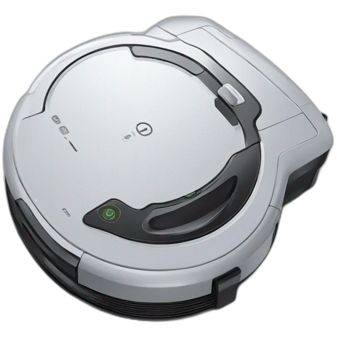 Robot vacuum emoji
