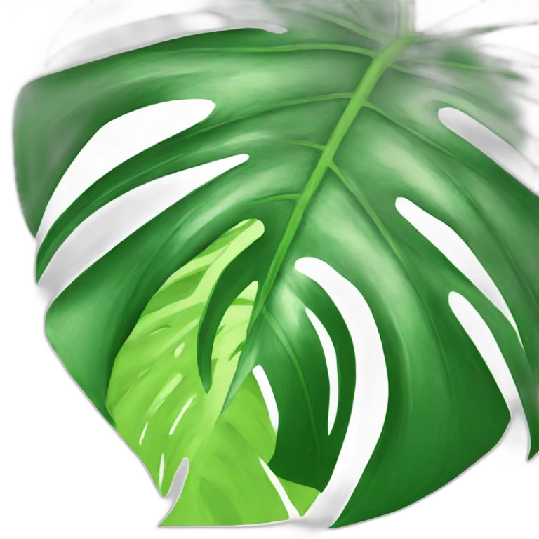 monstera emoji
