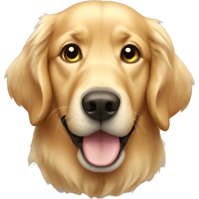 Golden retriever  emoji