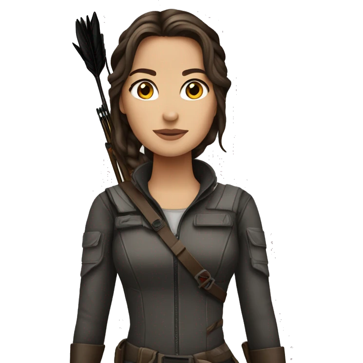 Katniss Everdeen emoji