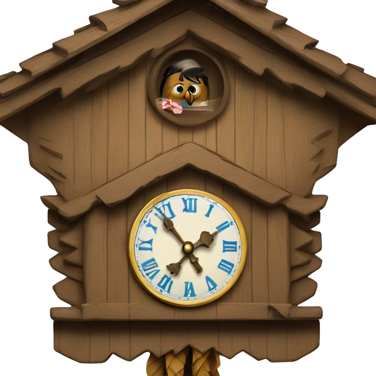 cuckoo clock emoji