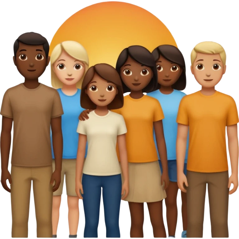 一群人的背影 emoji