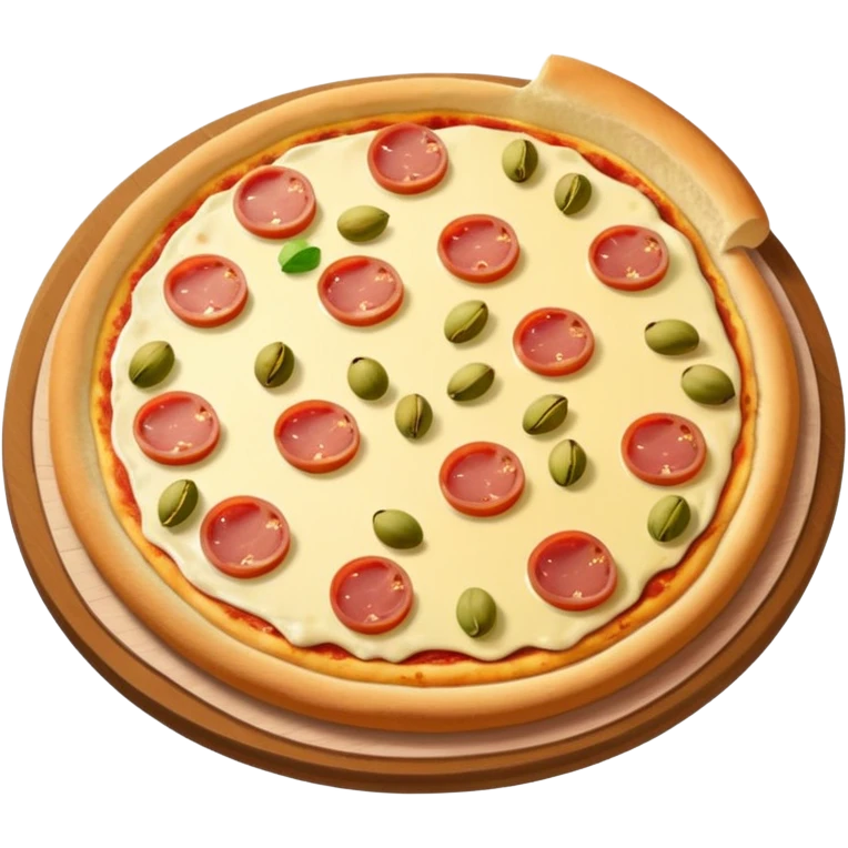 pistachio cream, jambon beurre, pizza emoji