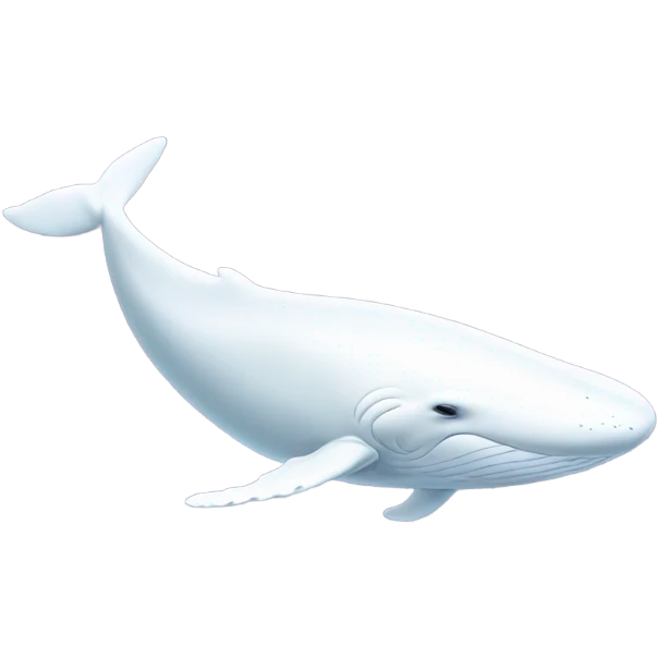 white whale , underside emoji