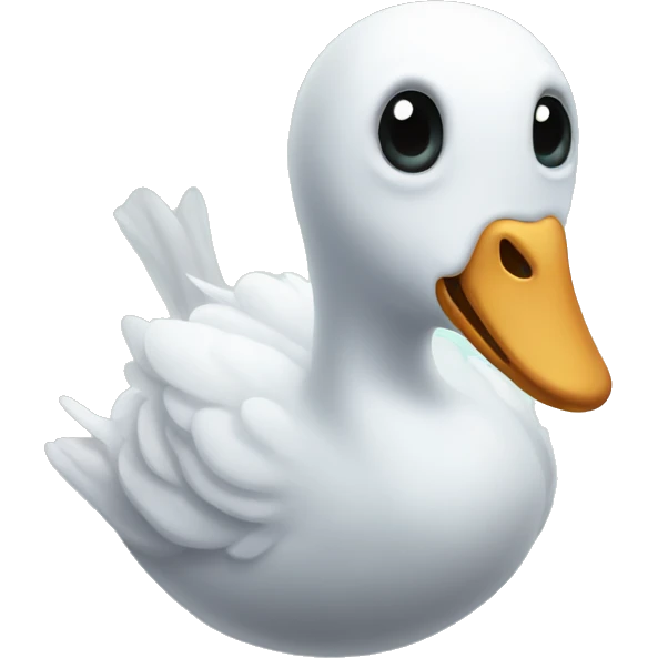 Ghost of a goose emoji