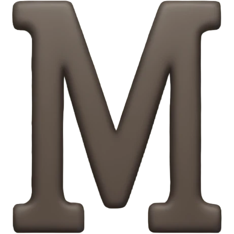 Letter M emoji