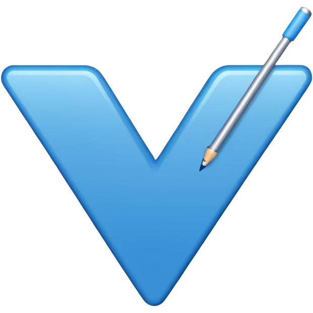 BLUE TICK white background emoji