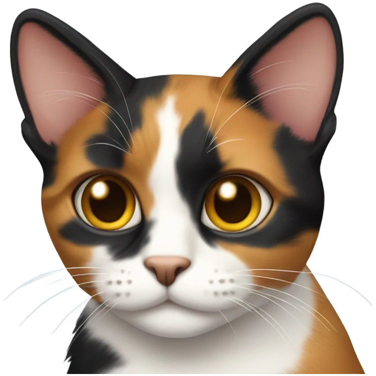 Calico cat emoji