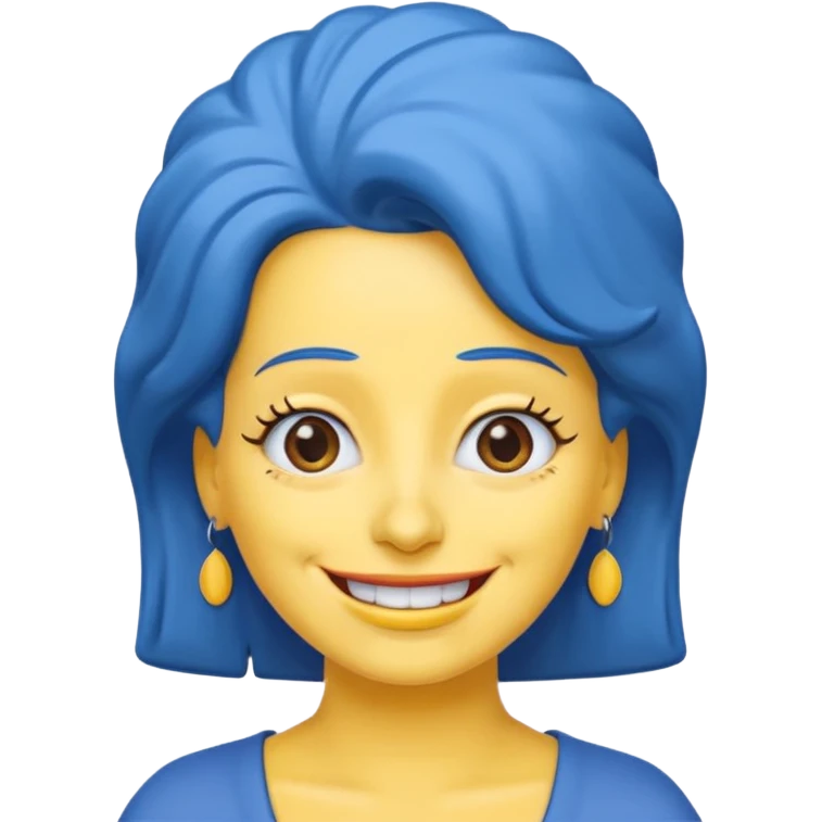 Marge simpson emoji