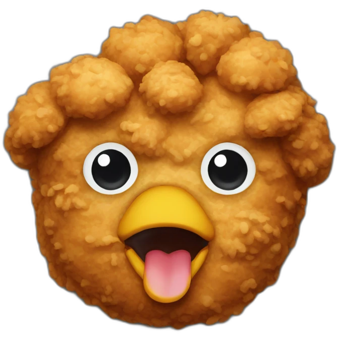 fried chicken emoji