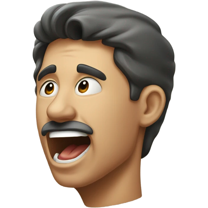 Sigma boy mewing emoji