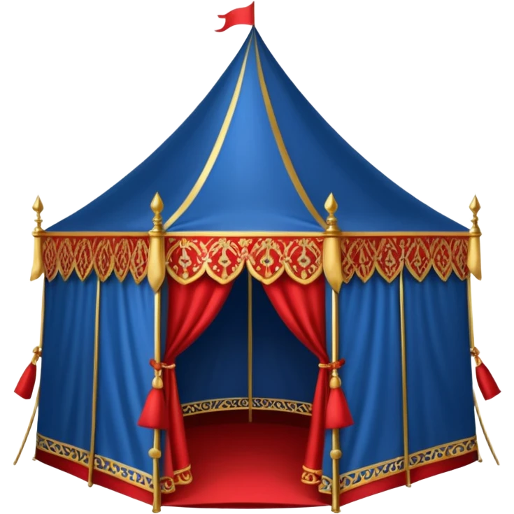 royal tent for prince 16th century emoji
